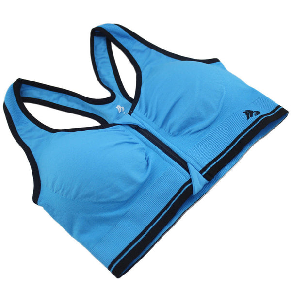 B.BANG Yoga Bras Shockproof Zipped Padded