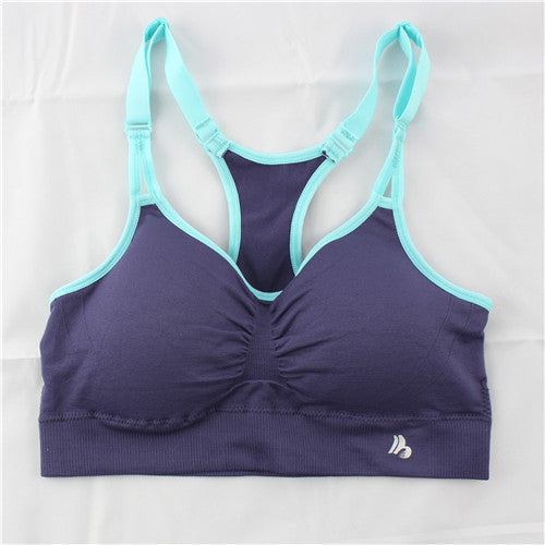 Push Up Bra Running Sports Shirts for Yoga