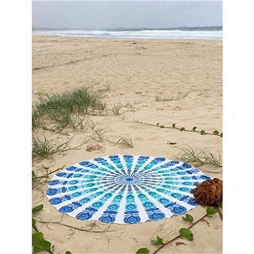 150CM Circle Bohemian Mandala Yoga Blanket